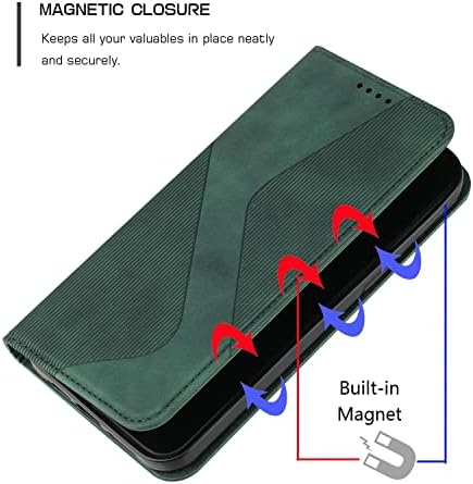 מארז הארנק של נרתיק מגן תואם ל- Samsung Galaxy A14, התואם למארז Samsung Galaxy A14 [TPU אטום להפעלת